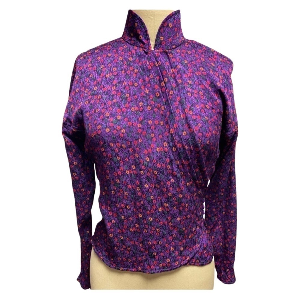 Emanuel Ungaro Silk Designer blouse size 8